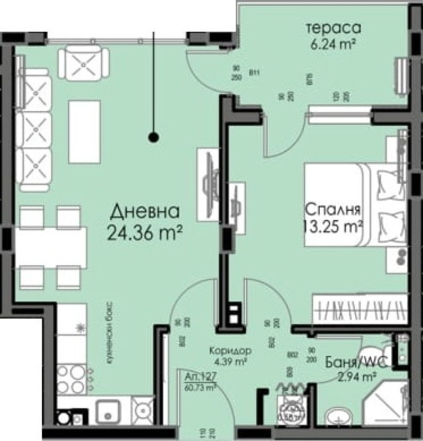 Продажба на Апартамент в Хоризонт, Бургас – снимка 3