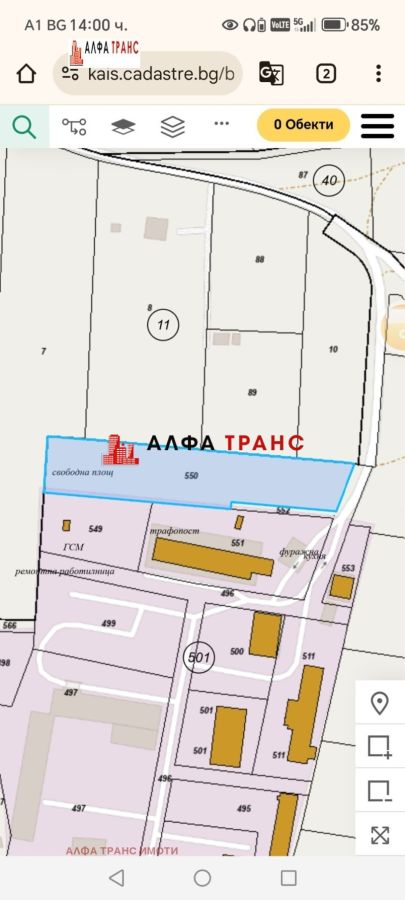 Наем на Парцел в , Каменар – снимка 4